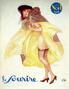Advertising Archive Prints: 1920s France Le Sourire Magazine Cover