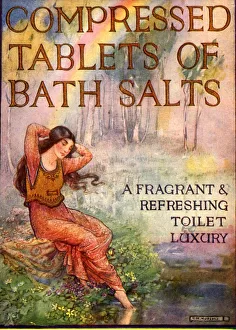 1920s UK bath salts baths bathrooms