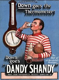 1920's Collection: 1920s UK dandy shandy sarsaparilla rugby weather