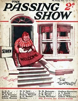 Images Dated 22nd May 2012: 1920s, UK, The Passing Show, Magazine Cover