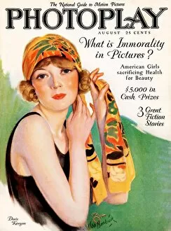 Fashion Collection: 1920s UK Photoplay Magazine Cover