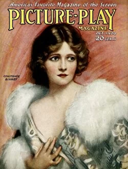 Images Dated 12th July 2013: 1920s UK Picture Play Magazine Cover