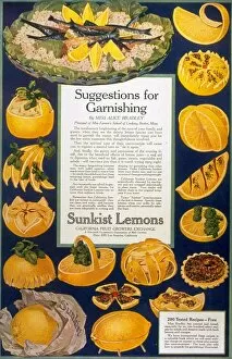Images Dated 31st July 2008: 1920s USA lemons fruit