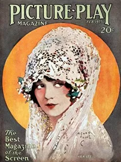 Celebrities Collection: 1920s USA Picture Play Magazine Cover
