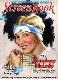 Sports Collection: 1920s USA Screen Book Magazine Cover