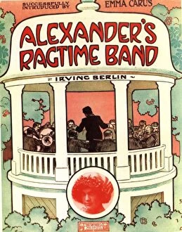 1920's Collection: 1920s USA sheet music jazz irvin berlin alexanders ragtime band