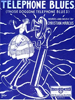 1920s USA telephone blues sheet music