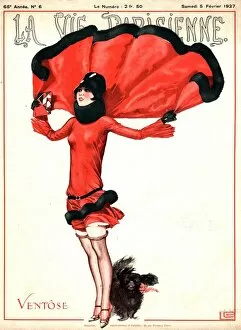 Nineteen Twenties Collection: 1927 1920s France la vie parisienne art deco magazines