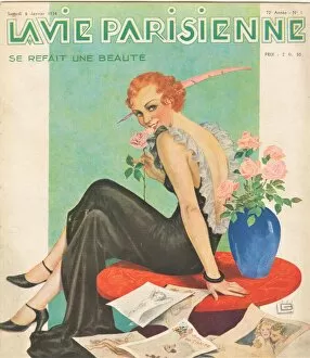 Images Dated 16th March 2021: 1930s France La Vie Parisienne Magazine Cover