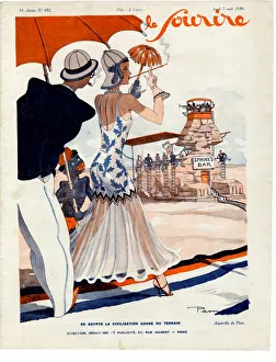 1930s France Le Sourire Magazine Cover