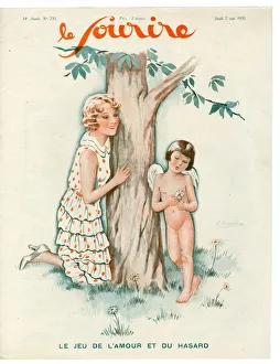 1930s France Le Sourire Magazine Cover