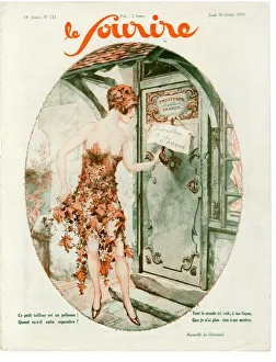 1930s France Le Sourire Magazine Cover