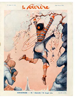 1930s France Le Sourire Magazine Cover