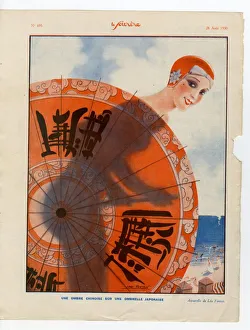 1930s France Le Sourire Magazine Plate