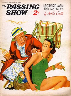 1930s, UK, The Passing Show, Magazine Cover