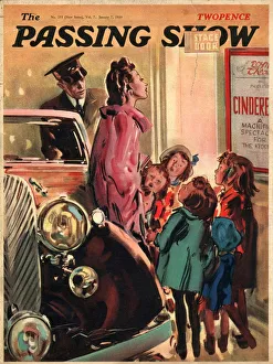 1930s, UK, The Passing Show, Magazine Cover