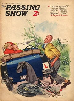 1930s, UK, The Passing Show, Magazine Cover