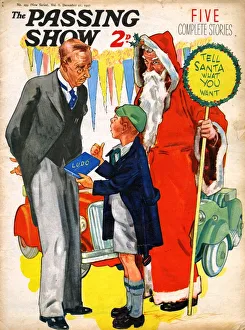 1930s, UK, The Passing Show, Magazine Cover