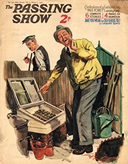 1930s, UK, The Passing Show, Magazine Cover