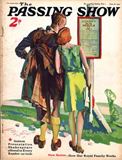 1930s, UK, Passing Show, Magazine Cover