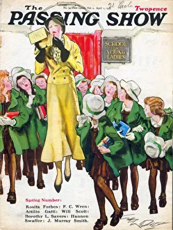 1930s Prints: 1930s, UK, The Passing Show, Magazine Cover