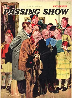 1930s, UK, The Passing Show, Magazine Cover