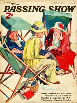 1930s Prints: 1930s, UK, The Passing Show, Magazine Cover