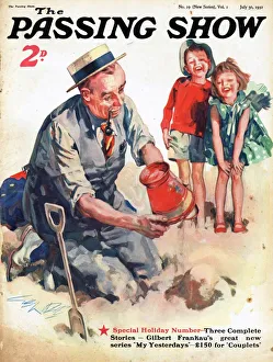 1930s, UK, The Passing Show, Magazine Cover