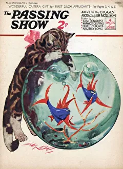 1930s, UK, The Passing Show, Magazine Cover