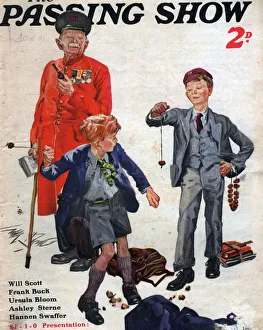 1930s, UK, The Passing Show, Magazine Cover