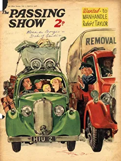 1930s, UK, The Passing Show, Magazine Cover
