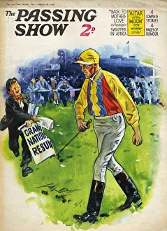 1930s, UK, The Passing Show, Magazine Cover