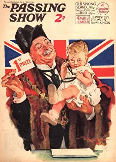 1930s, UK, The Passing Show, Magazine Cover