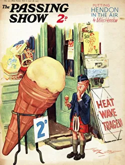 1930s, UK, The Passing Show, Magazine Cover