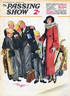 1930s, UK, The Passing Show, Magazine Cover