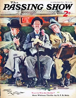 1930s, UK, The Passing Show, Magazine Cover
