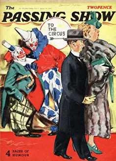 1930s, UK, The Passing Show, Magazine Cover
