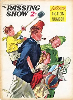 1930s, UK, The Passing Show, Magazine Cover