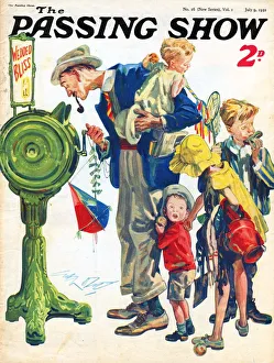 1930s, UK, The Passing Show, Magazine Cover