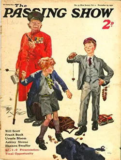 1930s Prints: 1930s, UK, The Passing Show, Magazine Cover