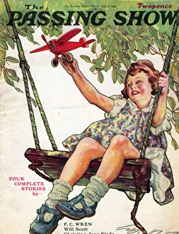 1930s, UK, The Passing Show, Magazine Cover