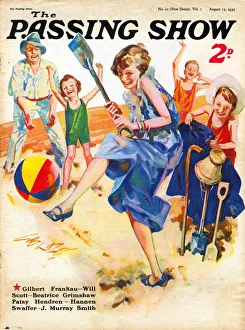 1930s, UK, The Passing Show, Magazine Cover