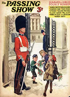 1930s, UK, The Passing Show, Magazine Cover