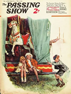 1930s Prints: 1930s, UK, The Passing Show, Magazine Cover