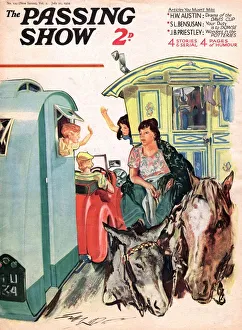 1930s, UK, The Passing Show, Magazine Cover