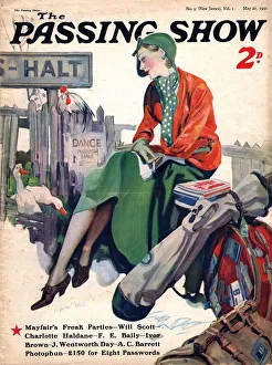 1930s Prints: 1930s, UK, The Passing Show, Magazine Cover