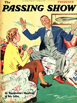 1930s, UK, The Passing Show, Magazine Cover