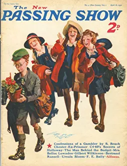 1930s Prints: 1930s, UK, The Passing Show, Magazine Cover