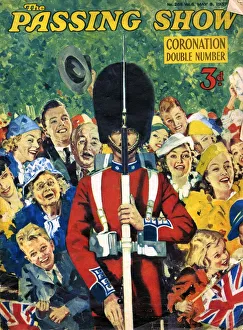 1930s, UK, The Passing Show, Magazine Cover