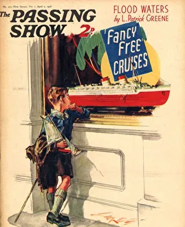 1930s Prints: 1930s, UK, The Passing Show, Magazine Cover